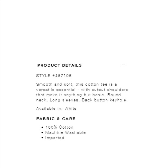 Loft Striped Cold Shoulder Long Sleeve Tee Size S - Picture 3 of 3